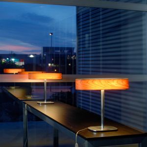 LZF LamPS LZF I-Club lampe de table LED, variateur, cerisier