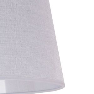 Duolla Abat-jour Classic L lampadaires, blanc/transparent