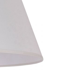 Duolla Abat-jour Sofia hauteur 26 cm, écru/blanc