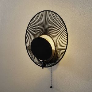 Forestier Oyster applique de designer, noire