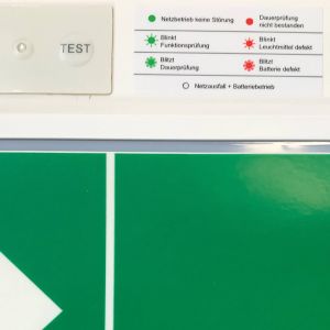 B-Safety Luminaire de secours à LED C-Lux Standard, alimentation centrale