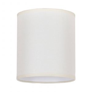 Duolla Abat-jour Roller en coton écru Ø13cm hauteur 15cm