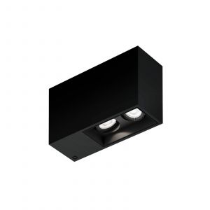 Wever & Ducr&eacute; Lighting WEVER & DUCR&Eacute; downlight LED Plano petit 2.0 noir 927 &agrave; intensit&eacute; variable