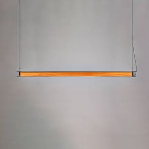 LZF LamPS LZF Estela SH suspension LED 120 cm, hêtre naturel