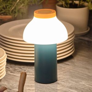 HAY PC Portable lampe de table LED Batterie, vert océan