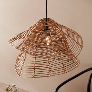 PR Home Olga suspension en rotin, Ø 51 cm