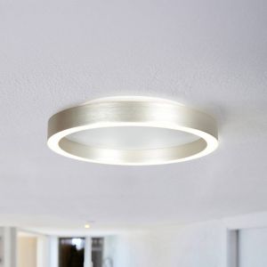 Steinhauer Plafonnier LED Ringlux gris acier, &Oslash; 30 cm, m&eacute;tal, 2 700 K