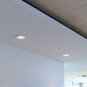 Deko-Light Plafonnier LED blanc chaud COB130 18&nbsp;W