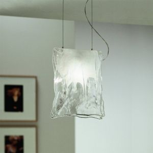 Sil-Lux Suspension MURANO, à une lampe, largeur 16 cm