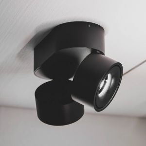 LOOM DESIGN Aim spot pour plafond LED à 2 lampes noir