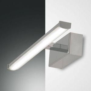 Fabas Luce Applique murale LED Nala, chrome, largeur 30 cm