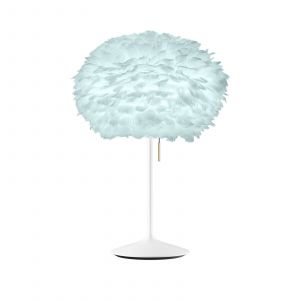 UMAGE Eos medium lampe de table bleu clair/blanc