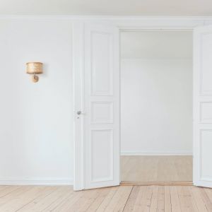 Almut von Wildheim ALMUT 2610 applique Ø 25cm, foin véritable