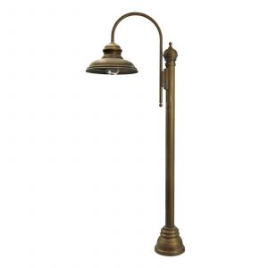 Moretti Luce Lampadaire d'ext&eacute;rieur Luca 270 cm
