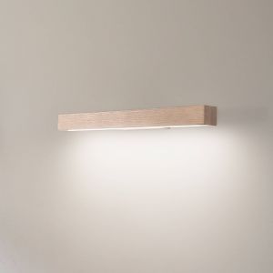 TK Lighting Applique murale LED en bois Teo, pin, 46 cm, 3000 K