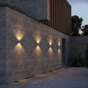 Wever & Ducr&eacute; Lighting WEVER & DUCR&Eacute; & Applique d'ext&eacute;rieur LED Kiosk 1.0 bronze, 2 700 K