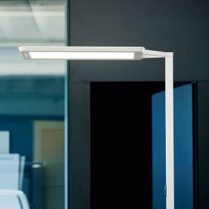 Waldmann Lampadaire LED Yara.single 4&nbsp;000K, BT, LTX, argent