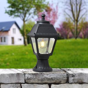 Fumagalli Luminaire pour socle Mikrolot/Mary, noir, diffuseur transparent 2.700 K