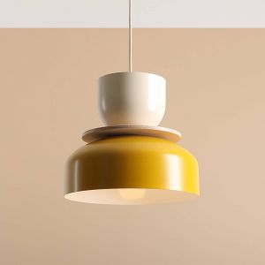 ALDEX Suspension Uto, jaune/crème, abat en métal