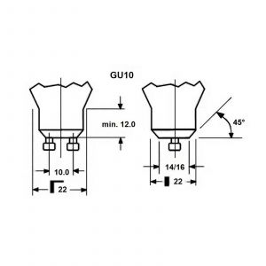 Sylvania Ampoule LED SUPERIA RETRO ES50 GU10 4,8 W 927 450 lm &agrave; intensit&eacute; variable