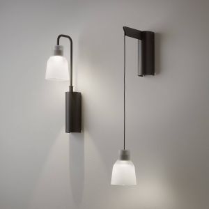 Applique murale LED Bover Drip A/01, verre d&eacute;poli, 2 700 K