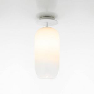 Artemide Gople Mini plafonnier, blanc/blanc