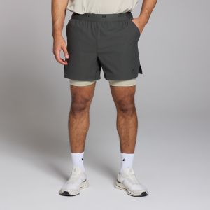 Short 2-en-1 MP Tempo Graphic pour hommes – Noir délavé - XS