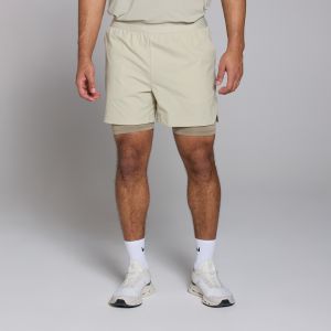 Short 2-en-1 MP Tempo Graphic pour hommes – Gris sel - L