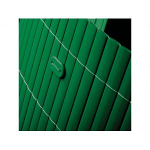 Clôture en canisse PVC vert 150x300cm