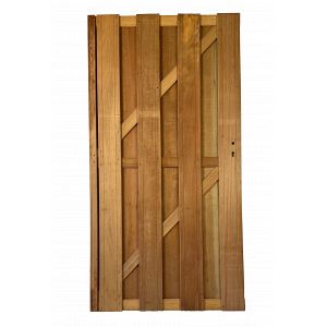 Portillon bois exotique 180x90cm