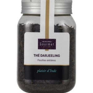 Monoprix gourmet th&radic;&copy; darjeeling, feuilles enti&radic;&reg;res 125g
