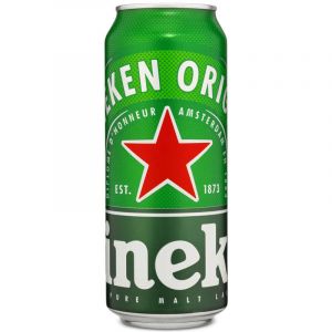 Heineken bi&egrave;re blonde en canette 50cl
