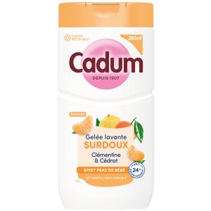 Cadum douche cr&radic;&reg;me lavante surdoux cl&radic;&copy;mentine & c&radic;&copy;drat 250ml