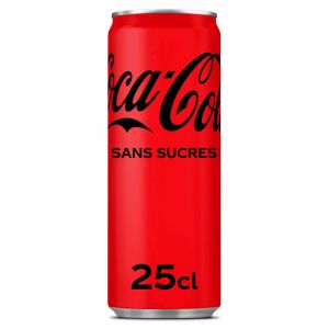 Coca cola zero boite 25cl 25cl