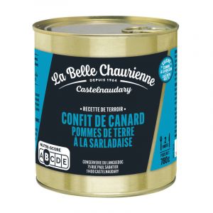La belle chaurienne confit de canard, pommes de terre &agrave; la sarladaise 780g