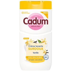 Cadum douche cr&radic;&reg;me lavante surdoux vanille 250ml