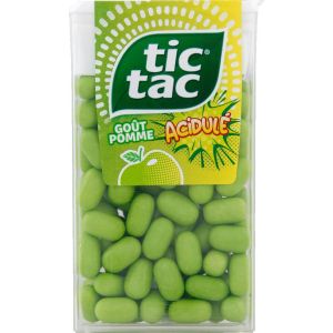 Tic tac pomme acidul&eacute;e 54g