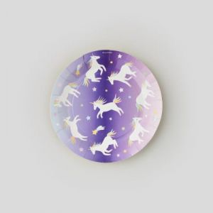 My little day assiettes licorne