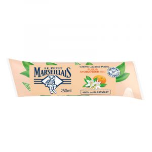 Le petit marseillais cr&radic;&reg;me lavante mains fleur d'oranger recharge 250ml