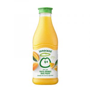Innocent jus d'orange avec pulpe, 100% pur jus 900ml