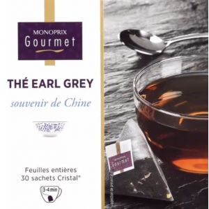 Monoprix gourmet th&radic;&copy; earl grey souvenir de chine 60g