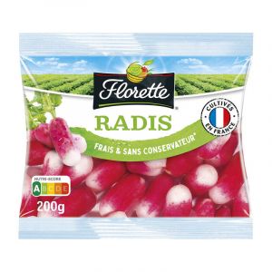 Florette radis d&radic;&copy;j&radic;&dagger; lav&radic;&copy;s, pr&radic;&trade;t &radic;&dagger; consommer 200g