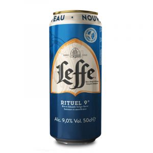 Leffe bi&radic;&reg;re rituel canette 50cl