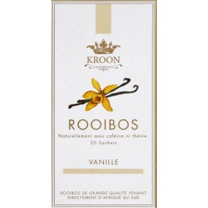 Kroon rooibos vanille naturellement sans caf&radic;&copy;ine & th&radic;&copy;ine en sachet x20