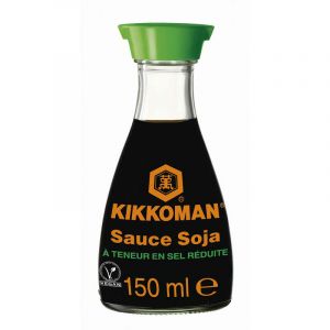 Kikkoman sauce soja moins sal&eacute; 150ml