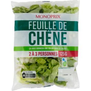 Monoprix feuille de ch&radic;&trade;ne 125g