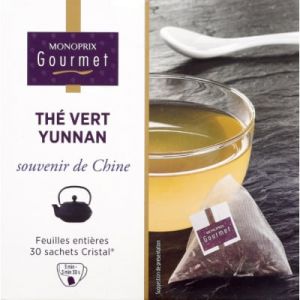 Monoprix gourmet th&radic;&copy; vert yunnan, souvenir de chine 60g