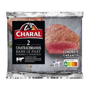 Charal ch&radic;&cent;teaubriands dans le filet, tendre et savoureux