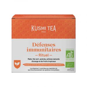 Kusmi tea infusion d&radic;&copy;fenses immunitaires bio x18