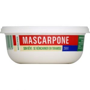 Monoprix mascarpone 250g